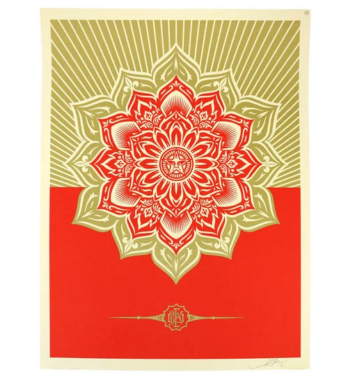 77. Holiday Mandala - Obey Giant (Shepard Fairey)