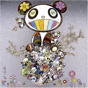 81. Panda and Panda Cubs - Takashi Murakami