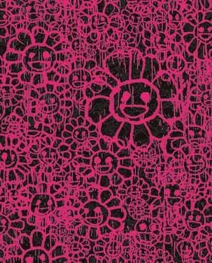 83. Madsaki Flowers C Pink - Takashi Murakami