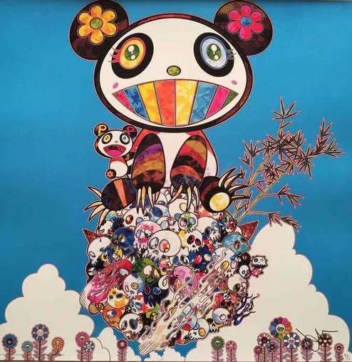 88. The Pandas Say They're Happy - Takashi Murakami