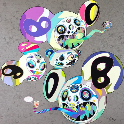 90. Spiral - Takashi Murakami