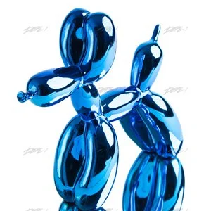 38. Balloon Dog (Blue) - Jeff Koons