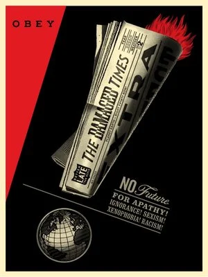 105. Damaged Times - Obey Giant (Shepard Fairey)