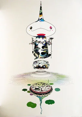 120. Reversed Double Helix - Takashi Murakami