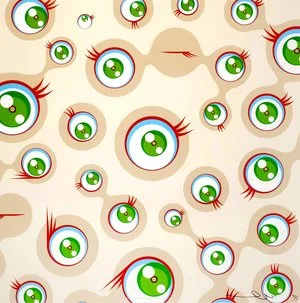 125. Jellyfish Eyes Cream - Takashi Murakami