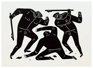 161. Civil Rights (black edition) - Cleon Peterson