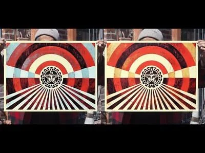 149. Tunnel Vision Original Colorway (set of 2) - Obey Giant (Shepard Fairey)