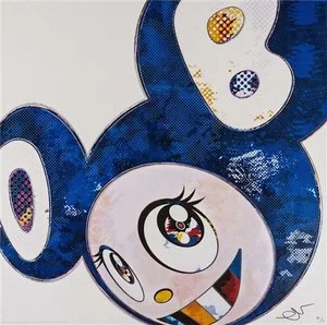 167. And Then x 727 (Ultramarine : Gunjo) - Takashi Murakami