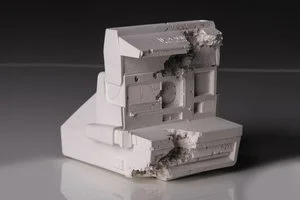 194. Future Relic 6 Polaroid Camera Plaster - Daniel Arsham 