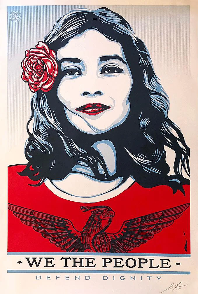 212. We the People: Defend Dignity - Obey Giant (Shepard Fairey) 