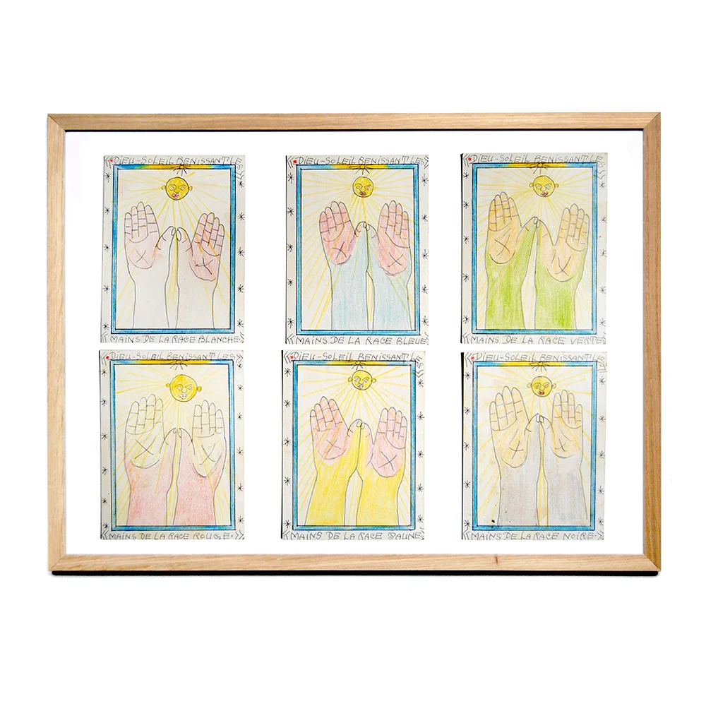 11. Le Dieu Soleil - Frédéric Bruly Bouabré