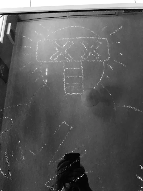 25. Subway Drawing - Keith Haring