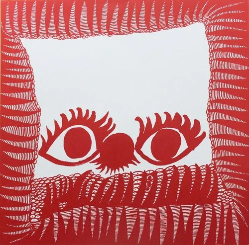32. My Self Portrait Done When I was Heartbroken - Yayoi Kusama