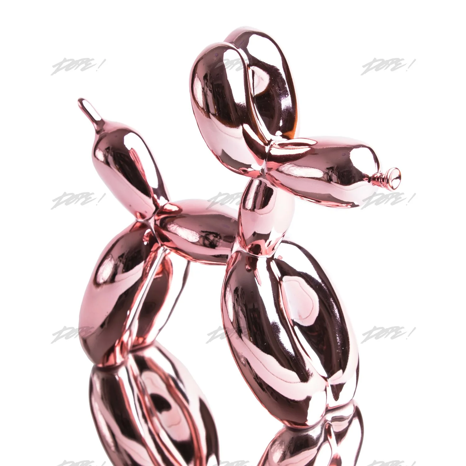37. Balloon Dog (Rose Gold) - Jeff Koons
