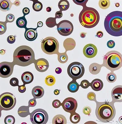 58. Jellyfish Eyes White 4 - Takashi Murakami