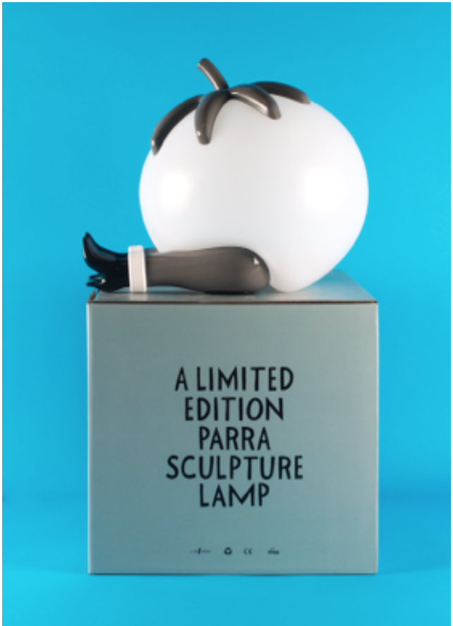 228. Give Up lamp : Monochrome grey edition - Parra