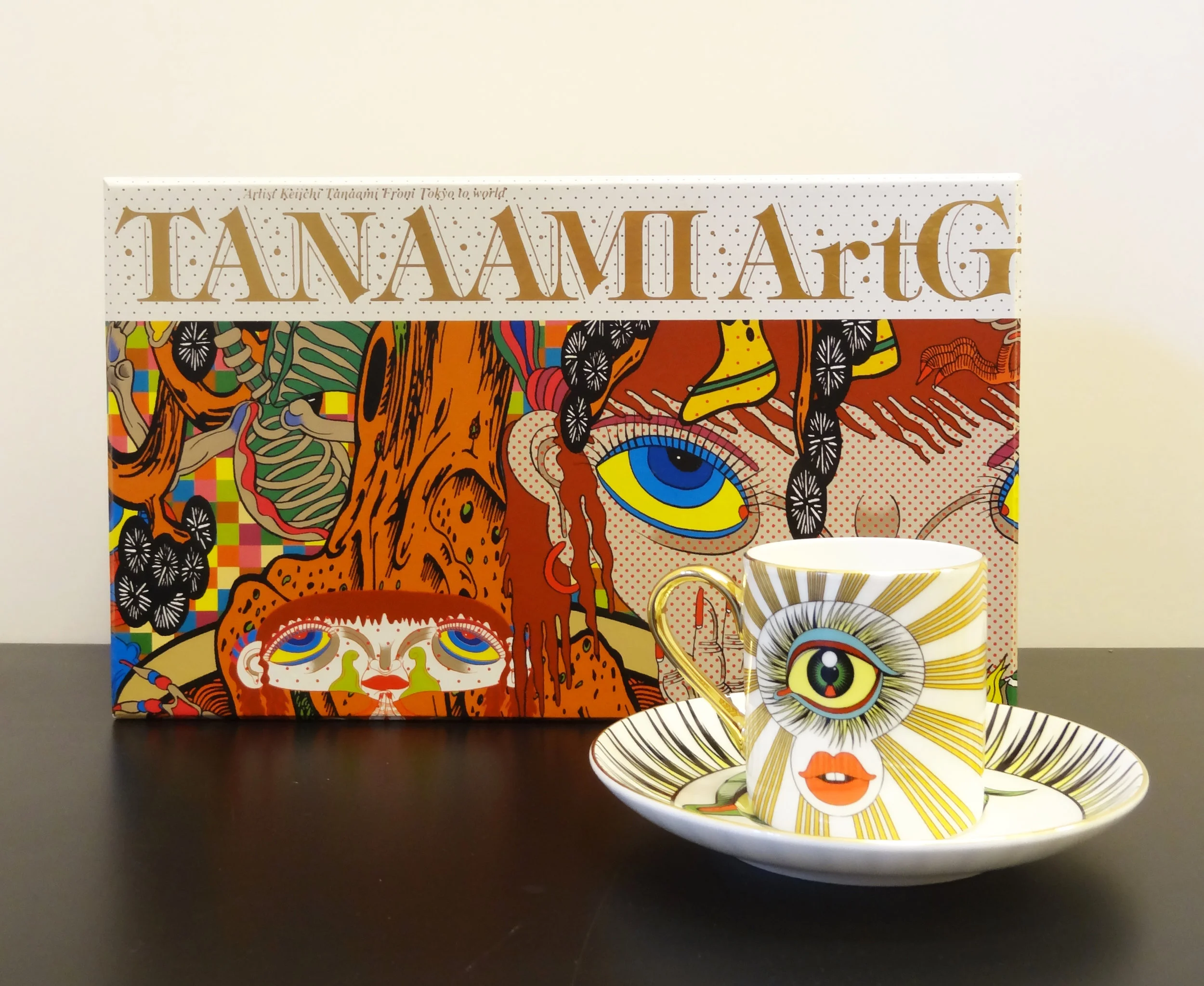 158 . Cup with Plate - Keiichi Tanaami