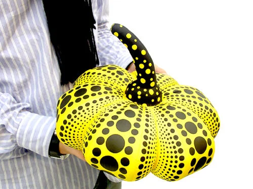 31. Pumpkin Plush Yellow (small) - Yayoi Kusama