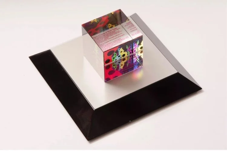 32. Love Is Calling Cube - Yayoi Kusama