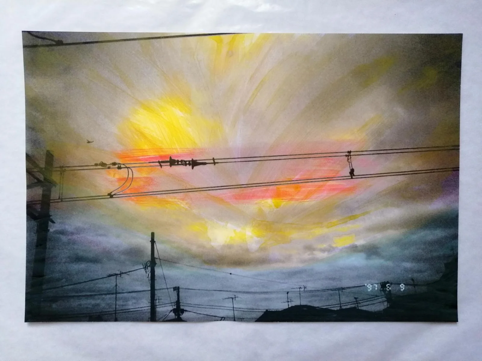 37. Untitled 1 (from skyscape series) - Nobuyoshi Araki