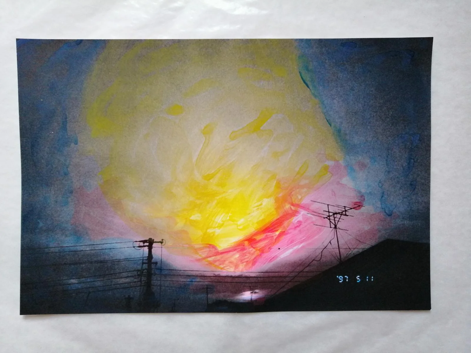 39. Untitled 2 (from skyscape series) - Nobuyoshi Araki