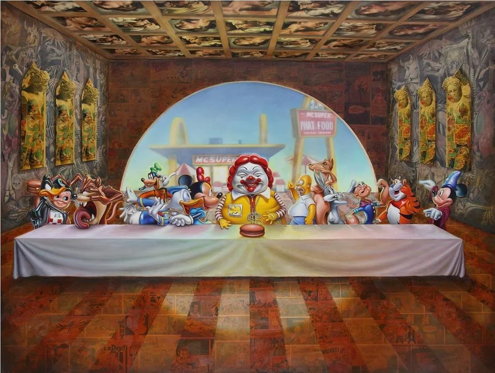 52. Last Supper - Ron English