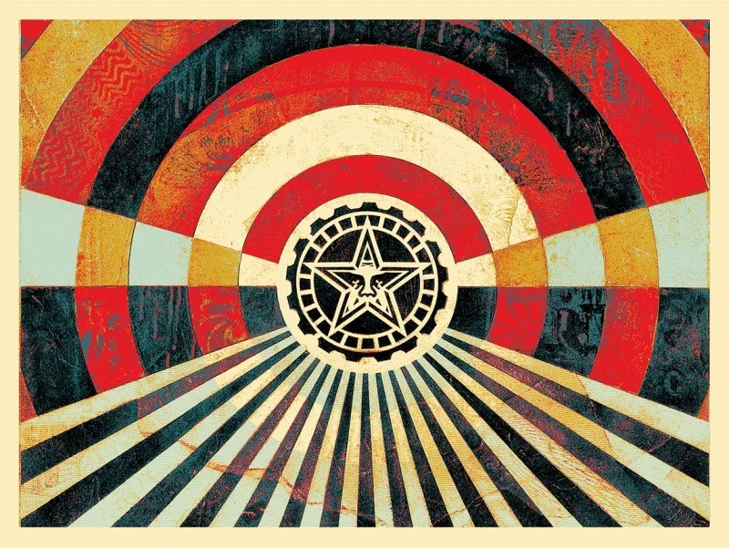 77.Tunnel Vision (Version 2) - Obey - Shepard Fairey
