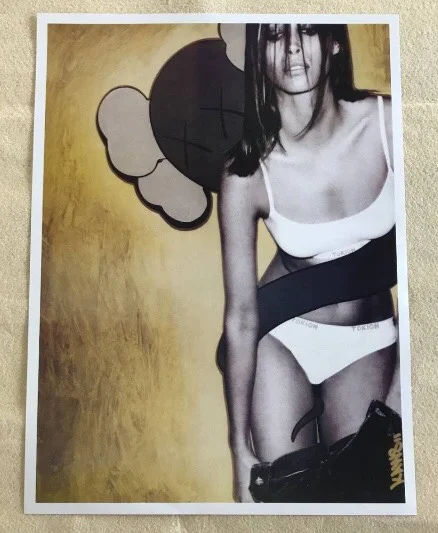 86. Christy Turlington Tokion Poster - Kaws