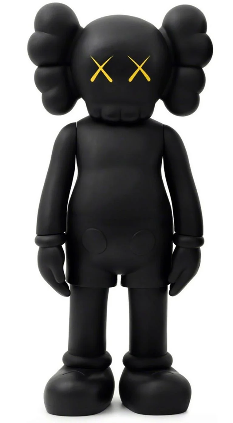 90. Companion Black - Kaws
