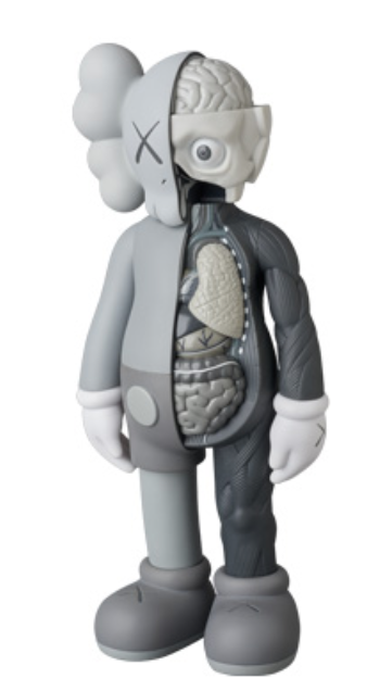 94. Companion Flayed Grey - Kaws