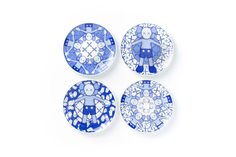 105. Set of Taipei Plates - Kaws