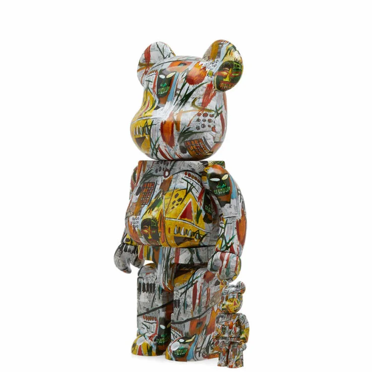 113. Basquiat 400% + 100% 2018 - Be@rbrick