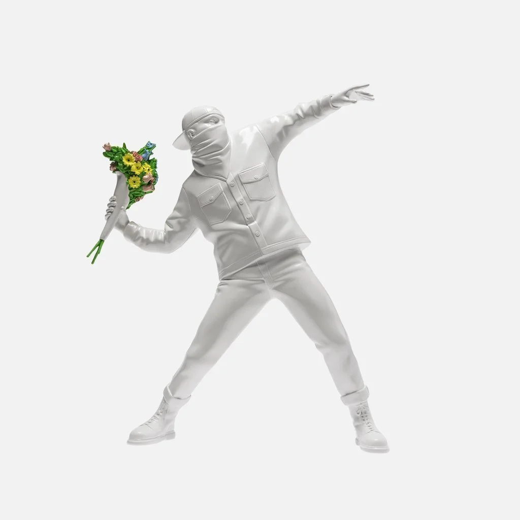 125. Flower Bomber (2016) - Banksy