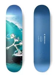 140. Skateboard Surfer - Hajime Sorayama