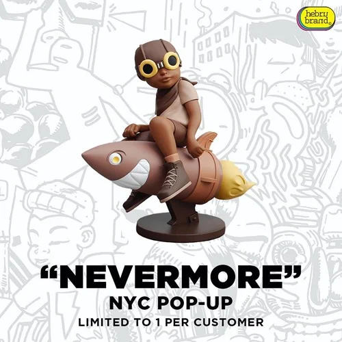 156. Fly Boy Beyond The Beyond Brown - Hebru Brantley