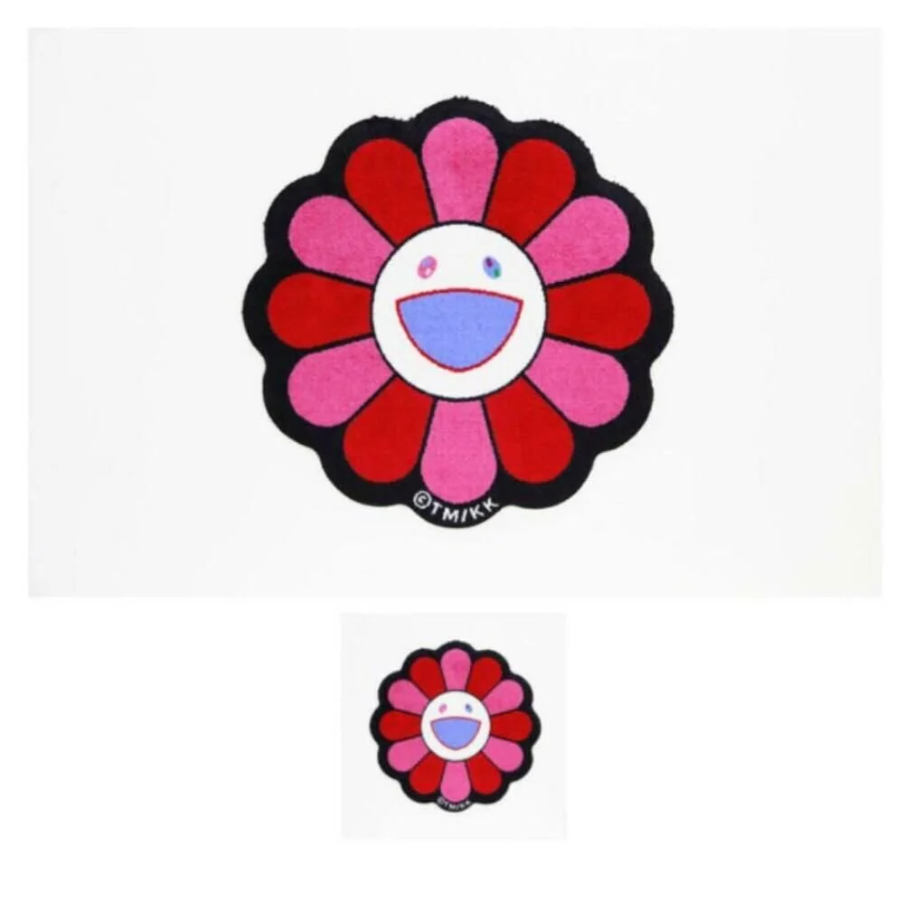 63. Flower Mat Pink	- Takashi Murakami