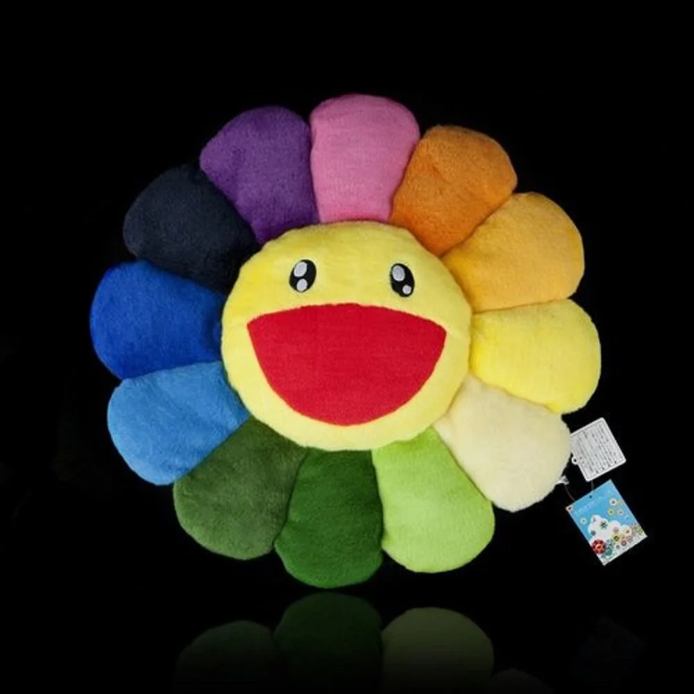 64. Flower Cushion 60cm - Takashi Murakami