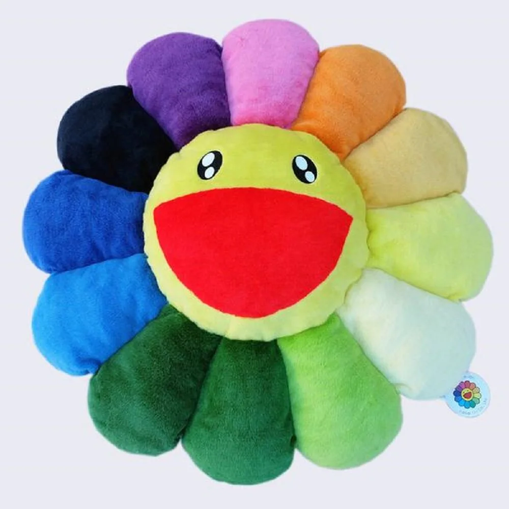 65. Flower Cushion 1 meter - Takashi Murakami