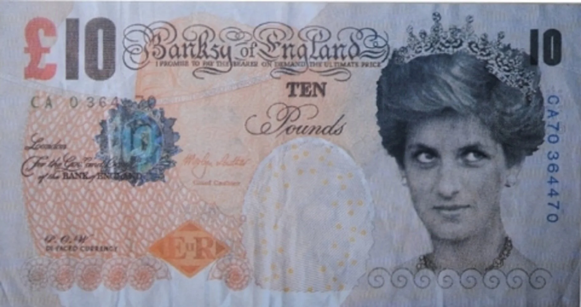 94. Difaced Tenner - Banksy