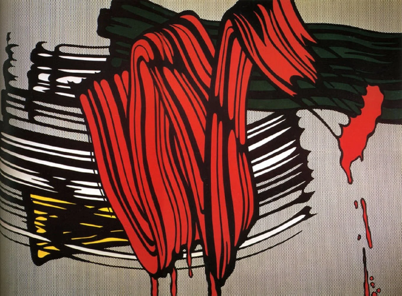 7. Big Painting 6 - Roy Lichtenstein