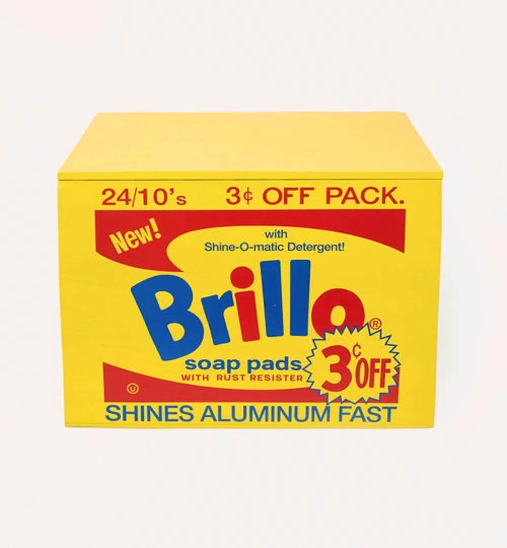9. Brillo Box Yellow - Andy (after) Warhol