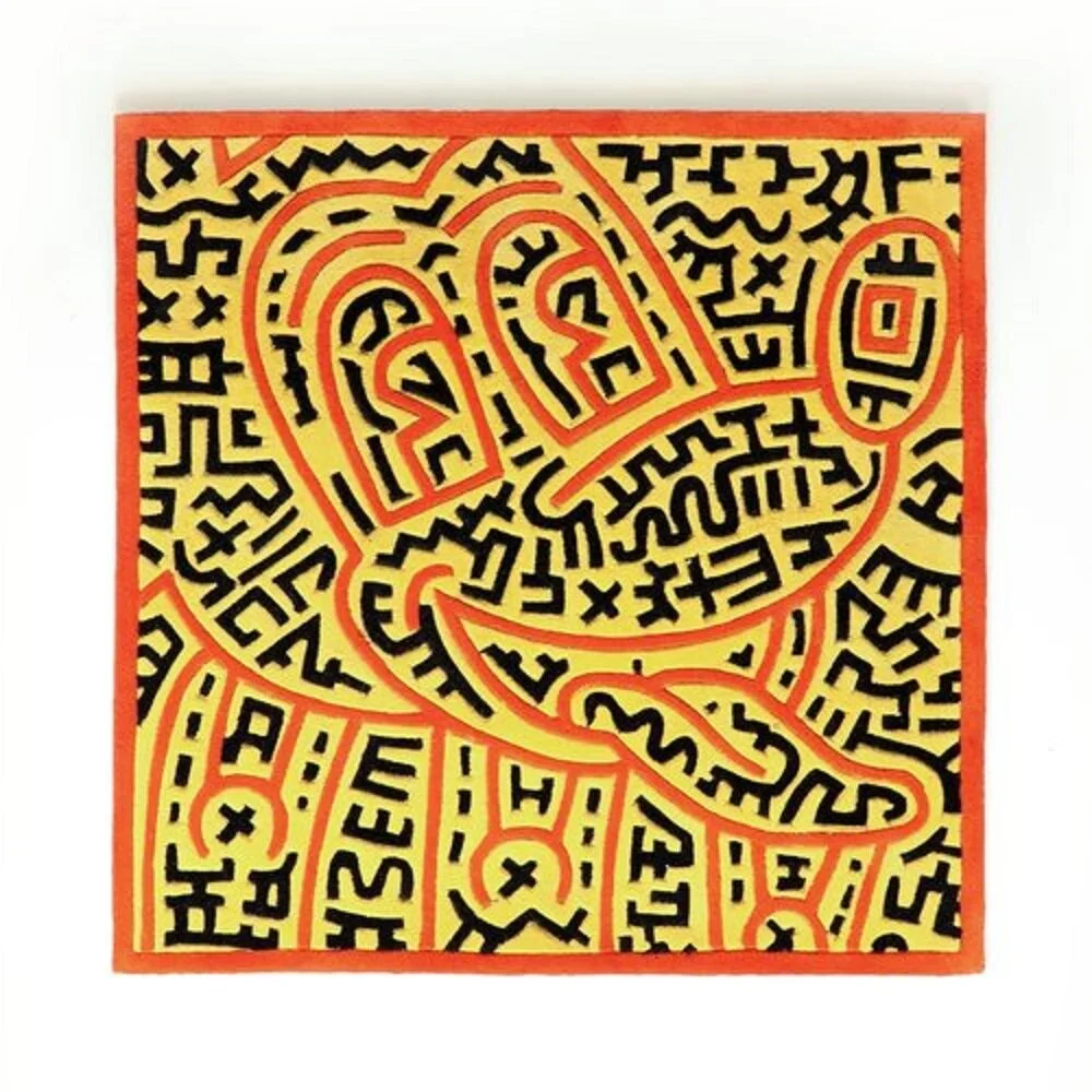 23. Carpet Untitled 3 - Keith Haring