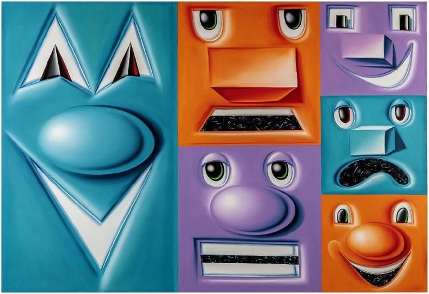 25. Heliotrope Print - Kenny Scharf