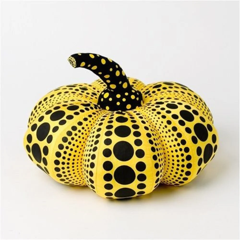 26. Pumpkin Plush Yellow (Large)	- Yayoi Kusama
