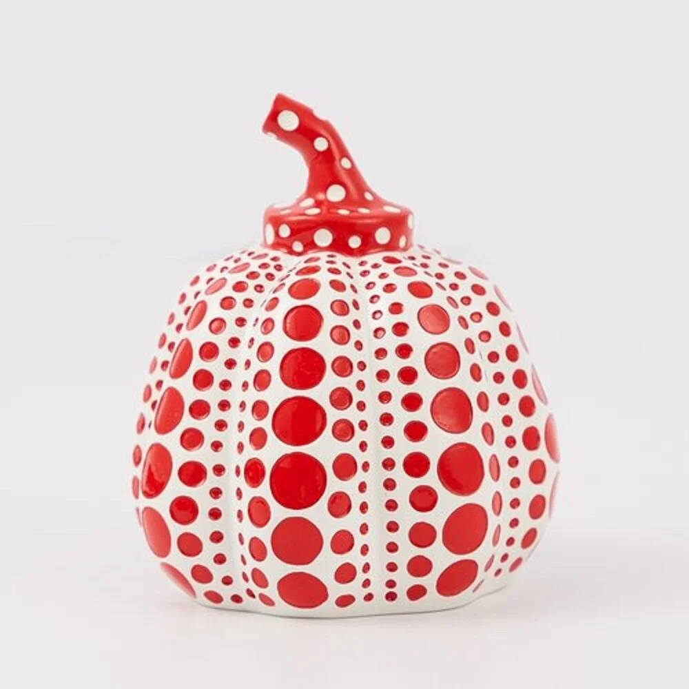 28. Resin Pumpkin Red - Yayoi Kusama