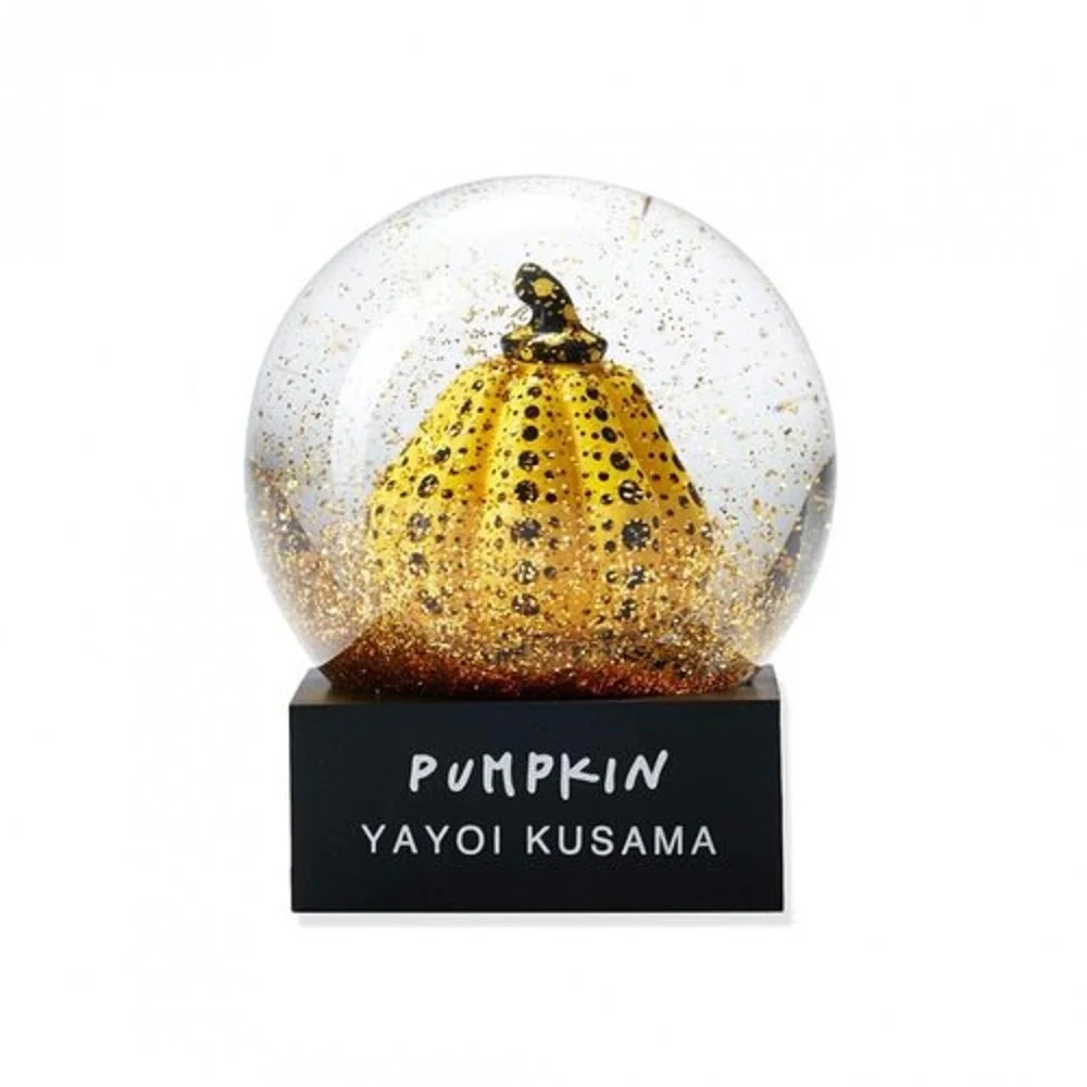 35. Snow Dome Yellow Pumpkin - Yayoi Kusama
