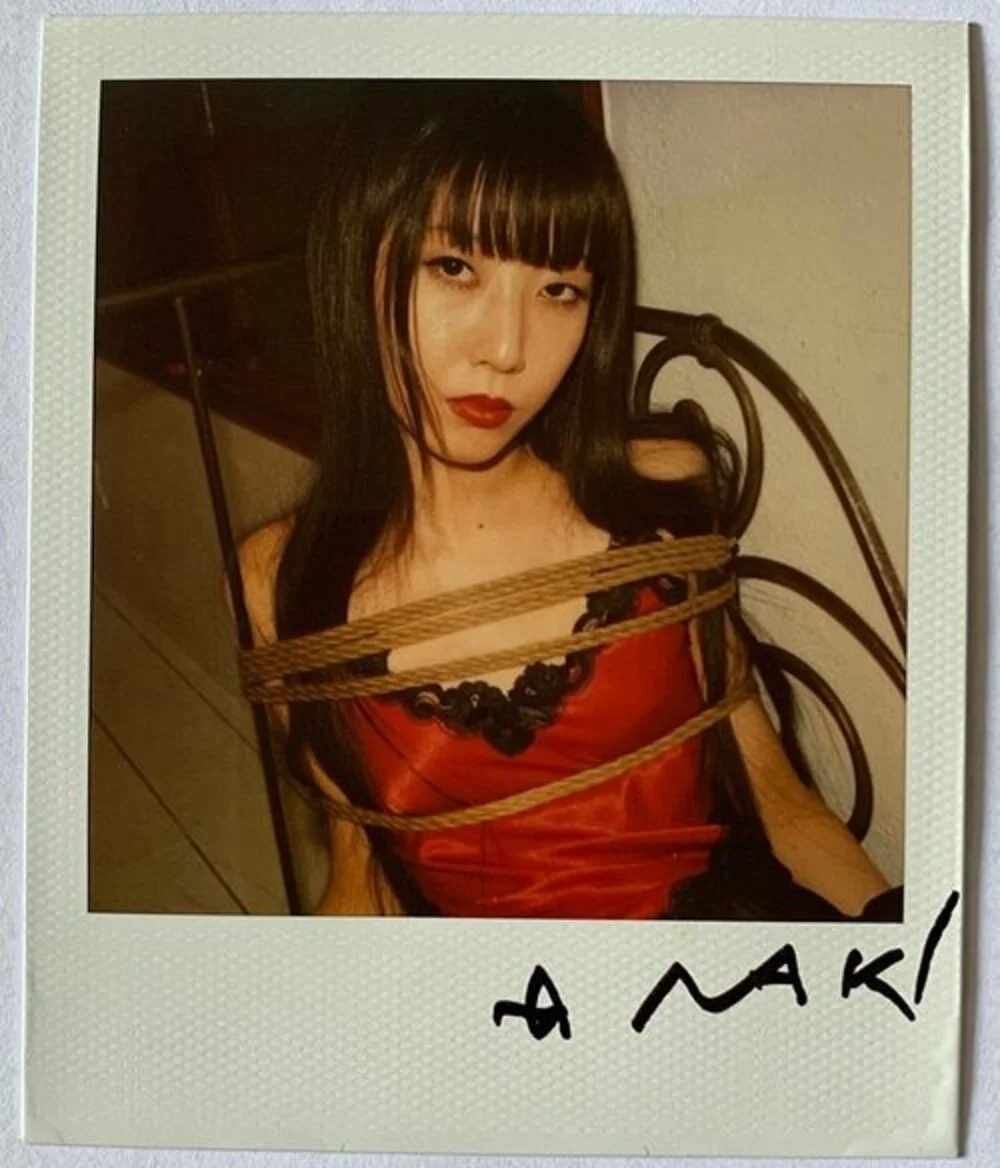 37. Red Bangs Polaroid - Nobuyoshi Araki