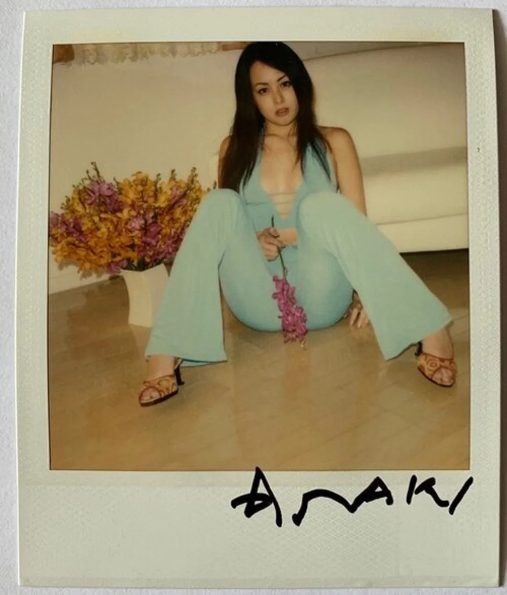 38. Blue Desire Poiaroid - Nobuyoshi Araki