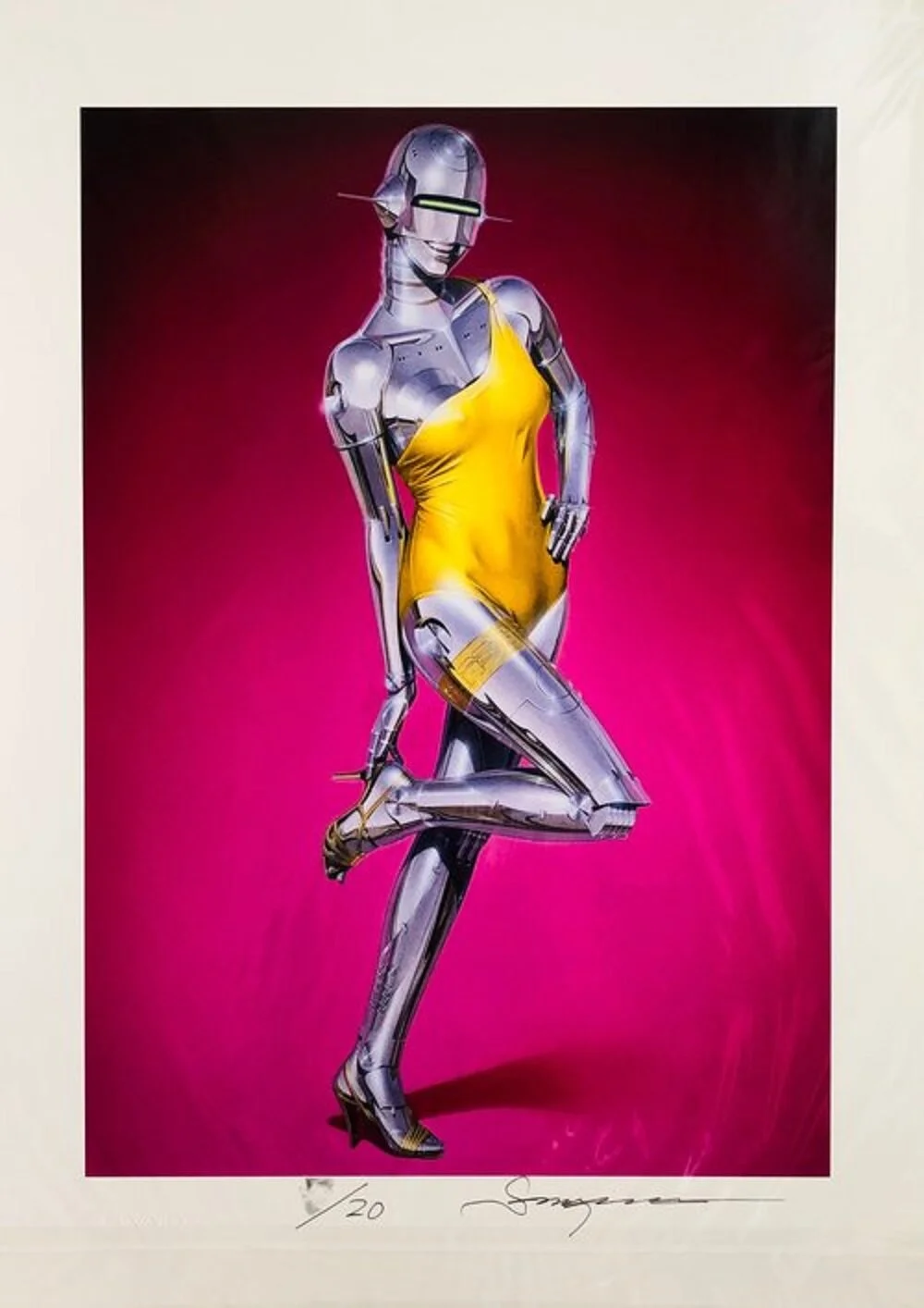43. Untitled (Yellow Dress) - Hajime Sorayama