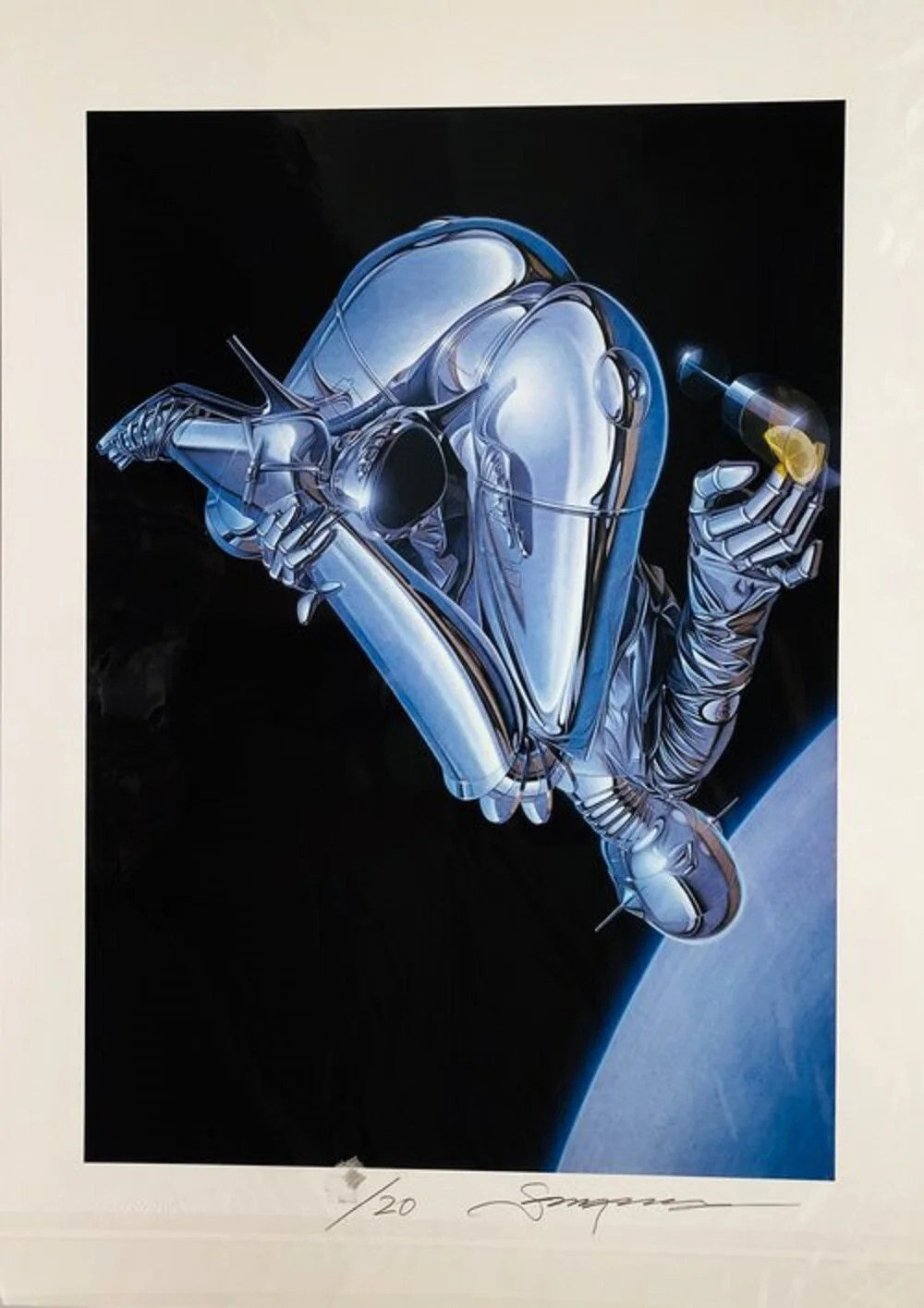 44. Untitled (Zero Gravity) - Hajime Sorayama